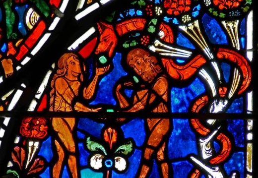 Stained glass window, Bourges Cathedral